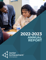 2022-2023 JA of the Heartland Annual Report cover