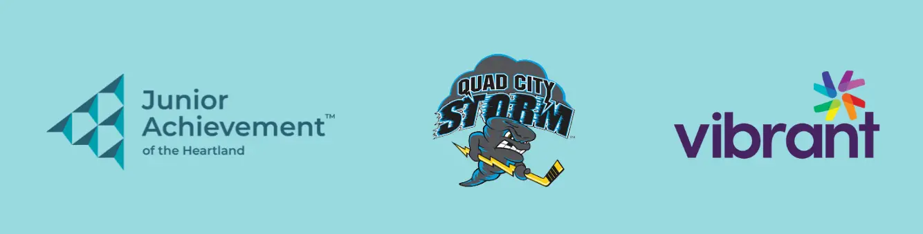 ja logo and qc storm logo