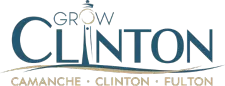 Logo for GROW Clinton